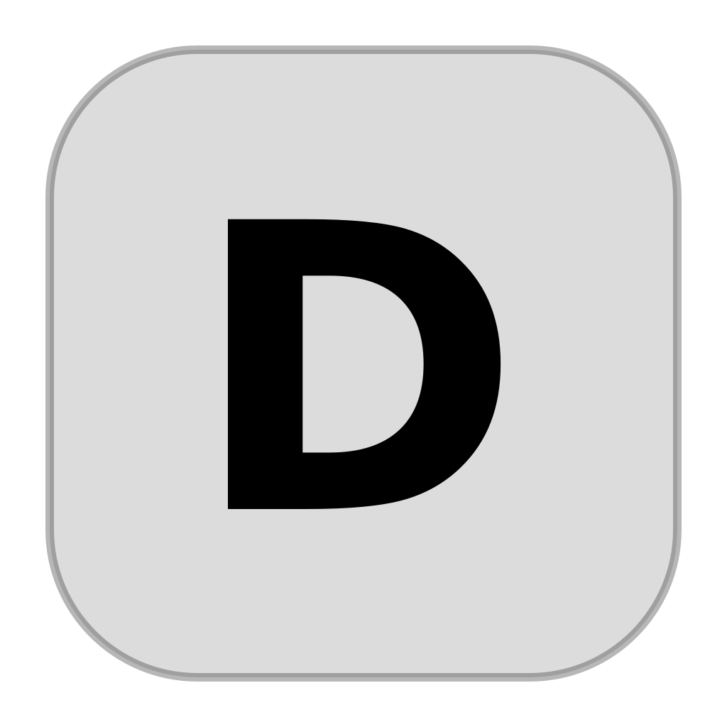 Icon D Black