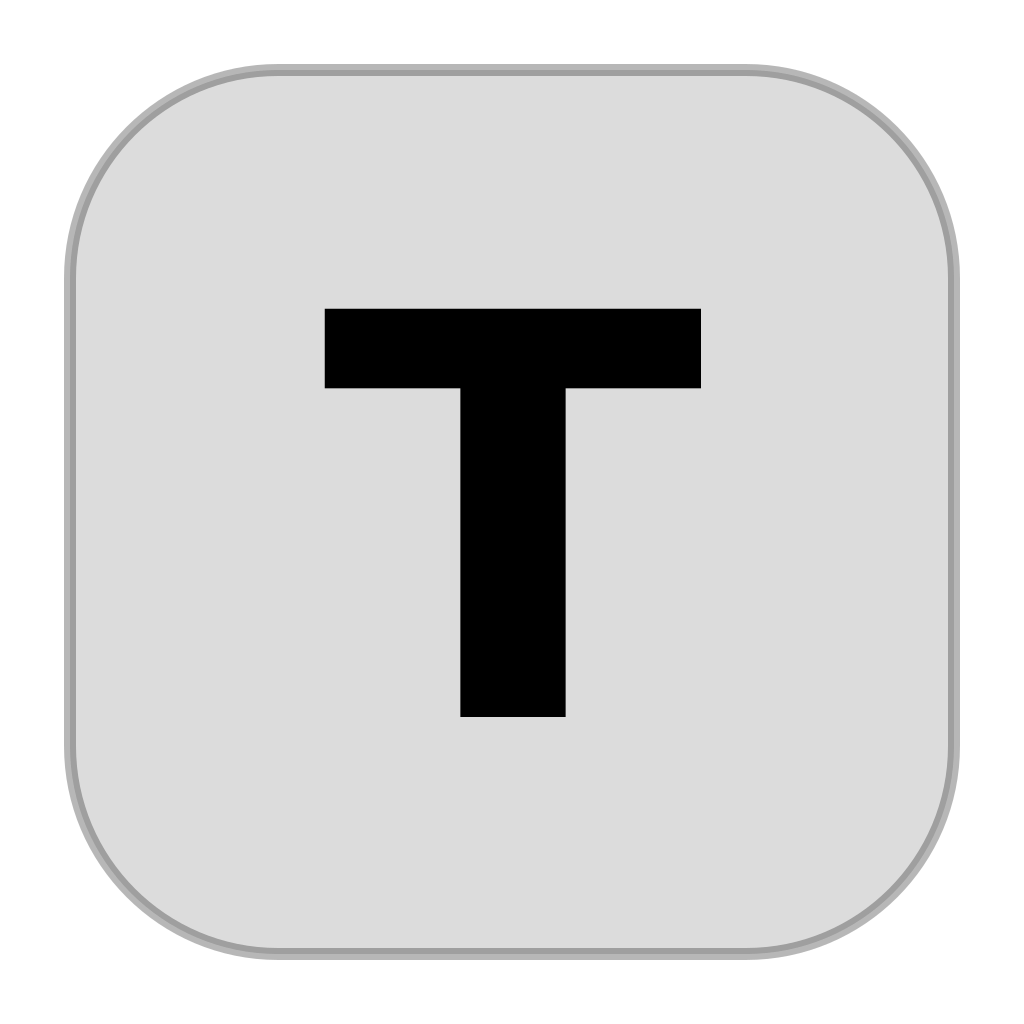 Icon T Black